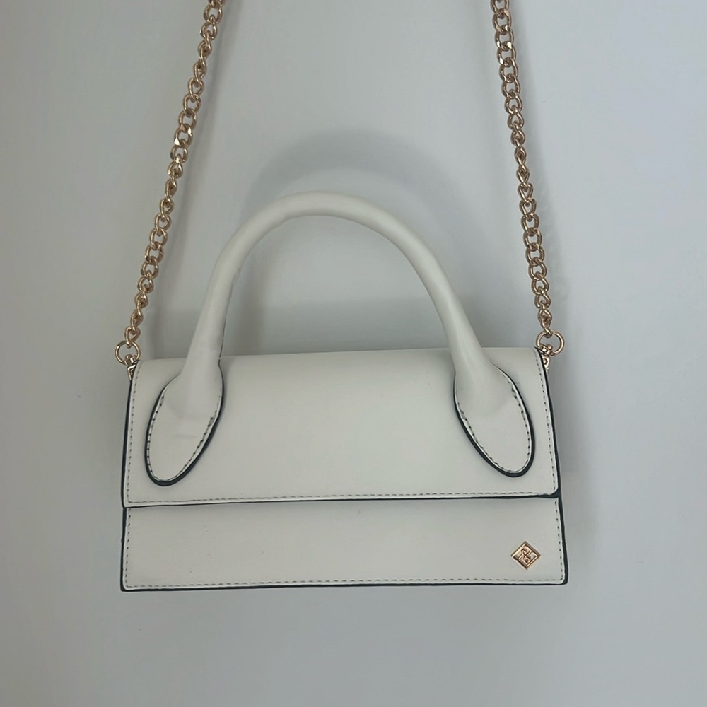 CALL IT SPRING White Mini Bag with Detachable Chain Strap